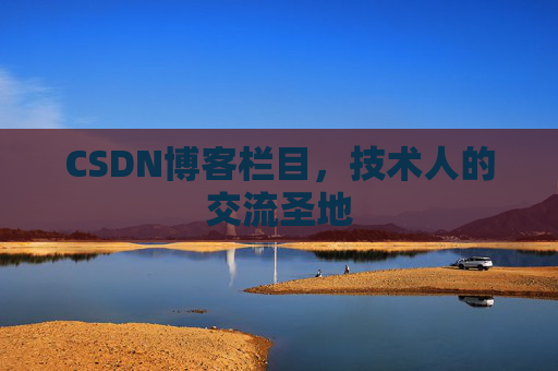 CSDN博客栏目，技术人的交流圣地